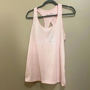 Like new under armour blush rose tank